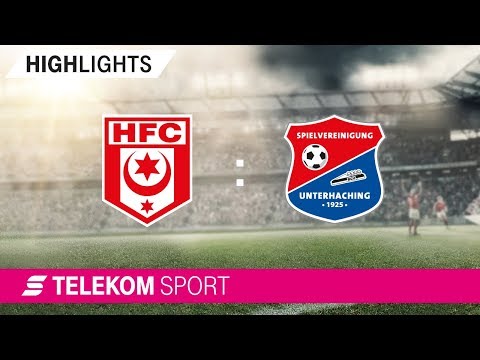 Hallescher FC – SpVgg Unterhaching | Spieltag 12, 18/19 | Telekom Sport
