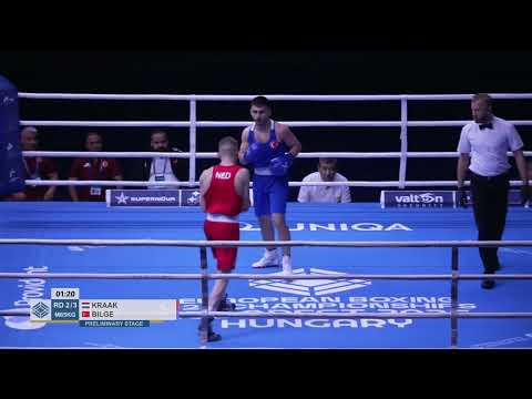 Bilge Kagan Kanli (TUR) vs. Thijmen Kraak (NED) European U23 Championships 2025 (50kg)