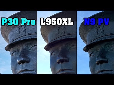 Huawei P30 Pro vs. Lumia 950XL vs. Nokia 9
