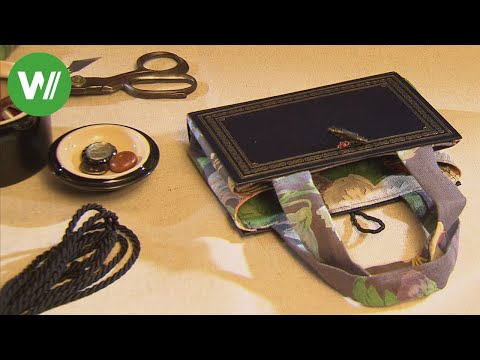 Bags made from old books and sweaters – original and creative!