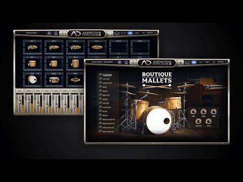 XLN Addictive Drums 2 Boutique Mallets (Download) image 2