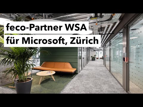 feco-Partner-Projekt Microsoft „The Circle“ in Zürich, Schweiz