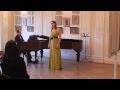 Виктория Войтенкова (сопрано) - "Уноси мое сердце" 