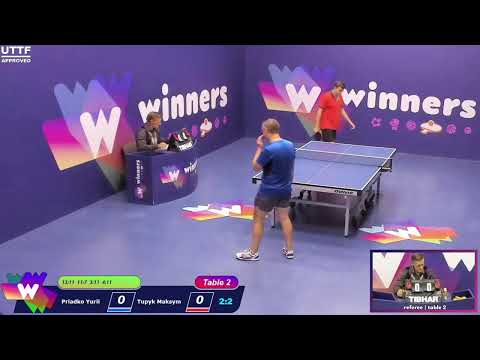 Winners League  26.09.21 Priadko Yurii - Tupyk Maksym  15:30