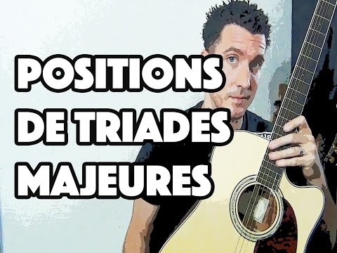 Les positions de triades majeures sur la guitare | Le Guitarvlog avec Sebastien Zunino | Tuto