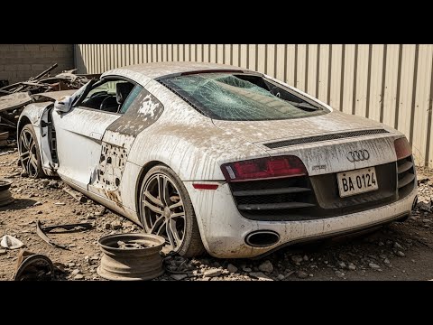 Full Car Restoration: Audi R8 V10 Completely Rebuilt From Scrap