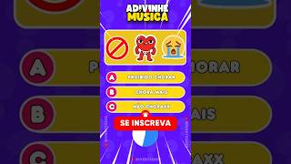 😱 ADIVINHE A MUSICA DO TIKTOK COM EMOJIS  - DANCE SE SOUBER #quiz
