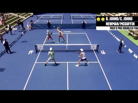 McGuffin/Newman vs. Johns/Johns - Men's Doubles GOLD Match Highlights - 2021 PPA Orange County Cup