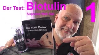 Der Test: Biotulin Supreme Skin Gel 1