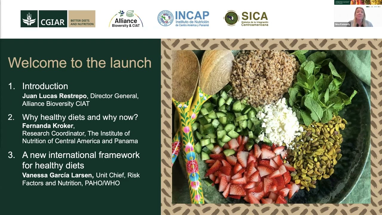 Landscape Report on Food Security and Healthy Diets in Latin America and the Caribbean