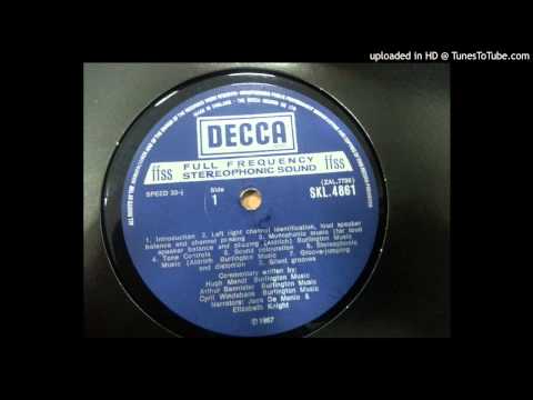 Decca Test Record Side 1 1967