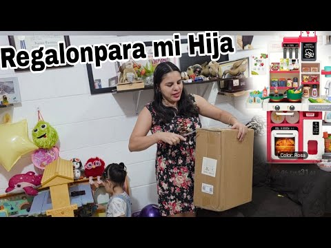 Cocina de Juguete para mi Hija un regalo de sus dos Años 💖 