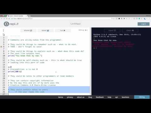 Python 6 Comments