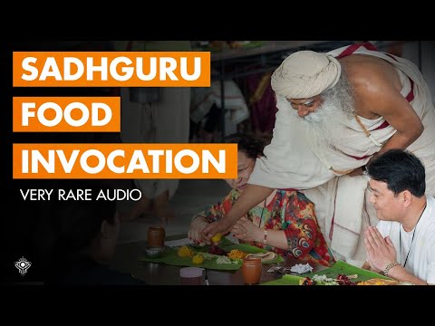 MUST DO Before You Have Your Meal⎮Sadhguru Food Invocation⎮Biksha Hall Invocation