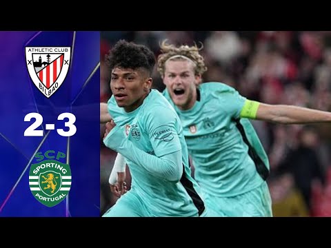 Athletic Bilbao v Sporting CP 2-3 Highlights | UEFA Champions League 2026