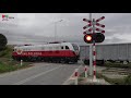 Przejazd Kolejowy Doboszowice PL 10 10 2020 Železniční Přejezd Polish Railroad Crossing