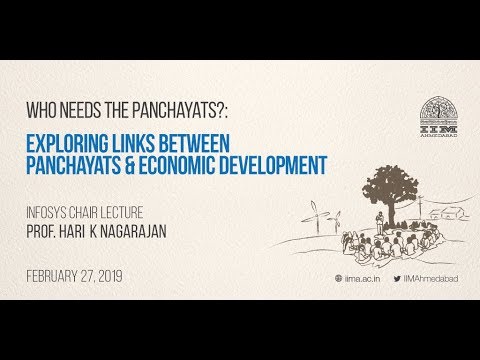 Infosys Foundation Chair Lecture by Prof. Hari K. Nagarajan