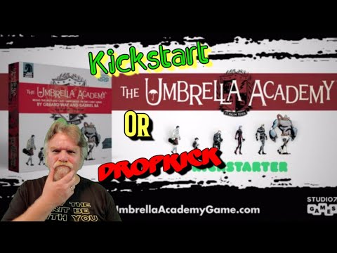 Two-Gun Pixie Presents Kickstart or Dropkick: the Umbrella Academy Game