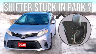 Shifter Stuck in Park - Toyota Sienna (2011-2020)