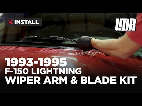 1993-1995 F-150 SVT Lightning Windshield Wipers & Arms - Install & Review