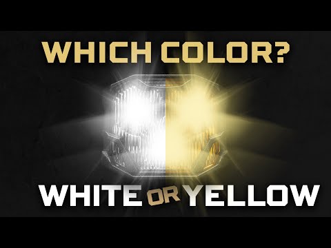 Which 4Banger LED pod light color is better? White or yellow light explained