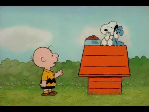 Snoopy Eats With Linus's Blanket