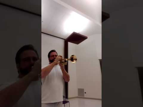 Low C to Double C octave slurs on trumpet