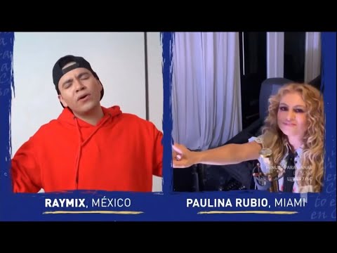 Paulina Rubio feat. Raymix - Tú y yo (Concierto Desde Casa) En vivo