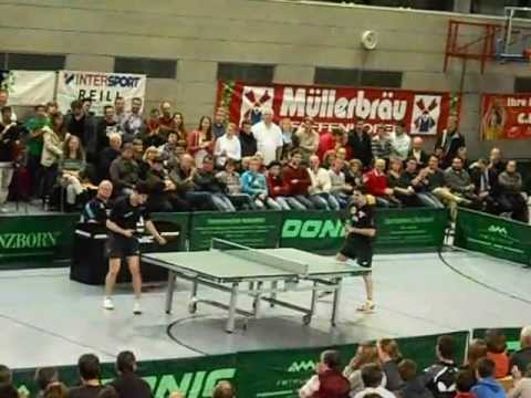 Timo Boll vs.Dimitrij Ovtcharov (Final) Part 1