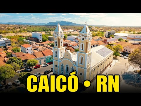 CAICÓ VISTA DO ALTO 🇧🇷 | Catedral de Sant’Ana e o Coração do Seridó – RN