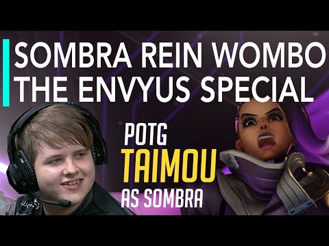 Overwatch Best Plays of the Game | Sombra Rein Wombo - The EnVyUs Special ft. Taimou | OGN APEX S3