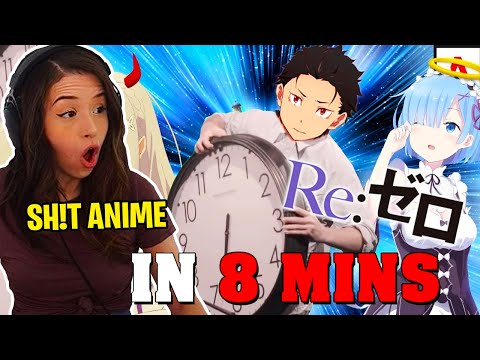 Pokimane Reacts to Gigguk's Re:Zero IN 8 MINUTES!!