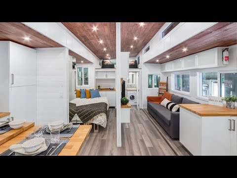 Absolutely Gorgeous Flinty Tiny House Living by Zero Squared