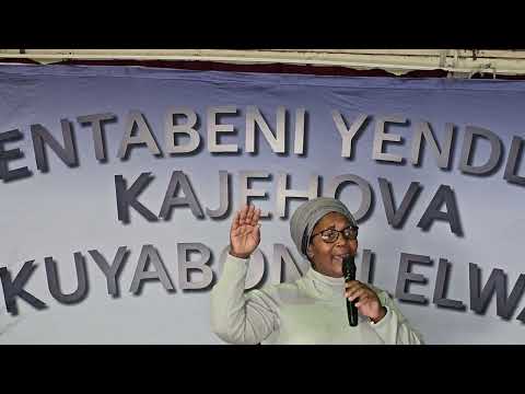 5) Swane Mngomezulu Program Director Duff's Rd Hall ENtabeni: 23/08/2025: UJESU KRISTU UYINKOSI