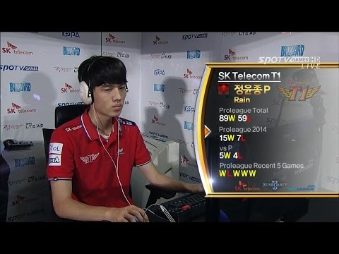 [SPL2014] Rain(SKT) vs Zest(KT) Set3 King Sejong Station -EsportsTV, SPL2014