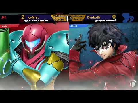 Campus Clash Fall 2023 - Drakoth (Joker) vs IcyMist (Samus) - Winners Quarters