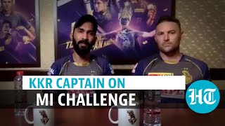 IPL 2020: KKR captain Karthik on Mumbai Indians clash, Narine-Gill opening pair