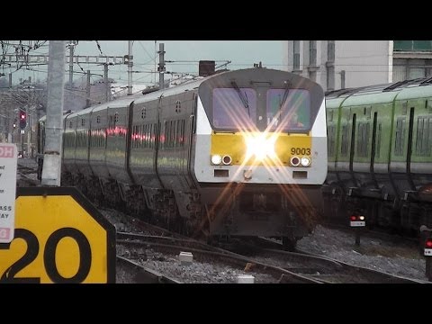 IE 201 Class Locomotive 227 + Enterprise Train 9003 - Connolly Station