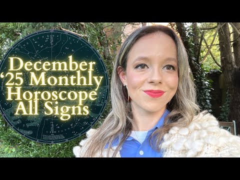 DECEMBER '25 MONTHLY HOROSCOPE All Signs: Fun, Play and Business?
