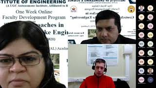 ATAL FDP on 'New Approaches in Geotechnical Earthquake Engineering  Day1 Session 3