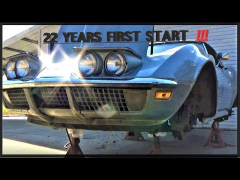 Corvette first start 22 years... Will it start ???