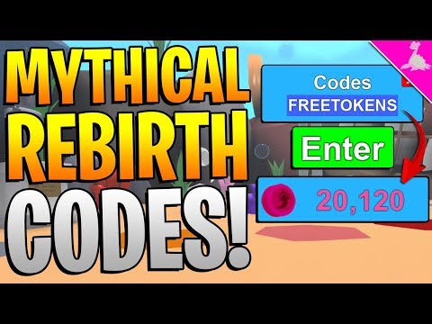 4 ROBLOX MINING SIMULATOR MYTHICAL REBIRTH CODES! *FREE TOKENS!*