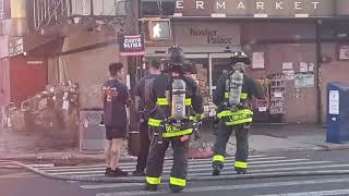 Electric Burst and Fire Strike Kosher Palace Supermarket in Brooklyn | Nostrand Ave & Avenue U