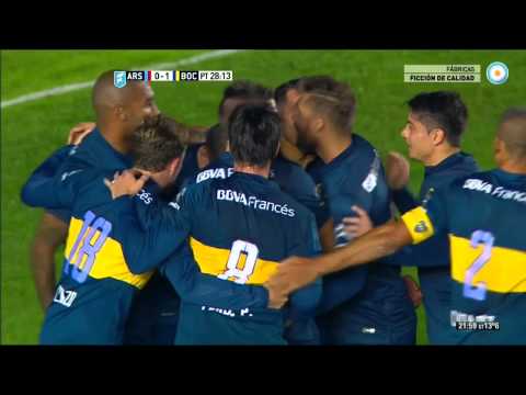 Gol de Pérez (1-0) / Arsenal 1 - 2 Boca Juniors - Fecha 20 Torneo Argentino 2015