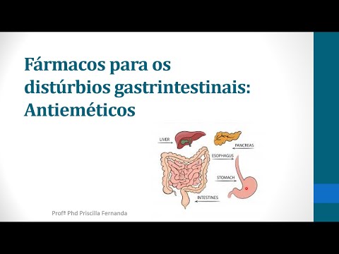 Fármaco utilizados nos distúrbios gastrintestinais: Antiemético
