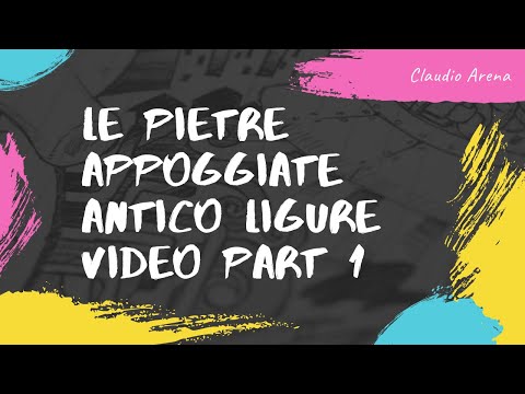 Il Mistero delle pietre appoggiate Antico Ligure  Part 1