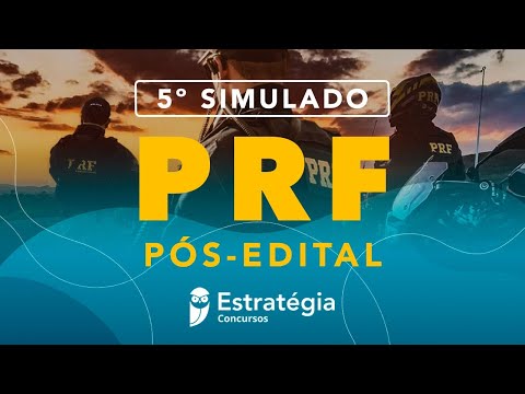 5º Simulado PRF Pós-edital - Correção
