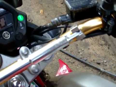 K&N R1100 Custom Air Filter install on Yamaha FZ-S version 1 😮 Sri Lanka