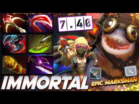 7.40 Snapfire Epic Shooter- Dota 2 Pro Gameplay [Watch & Learn]