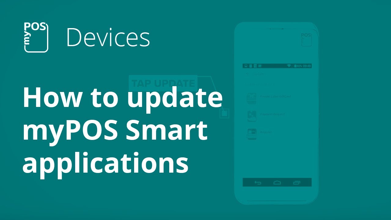 How to update myPOS Smart applications